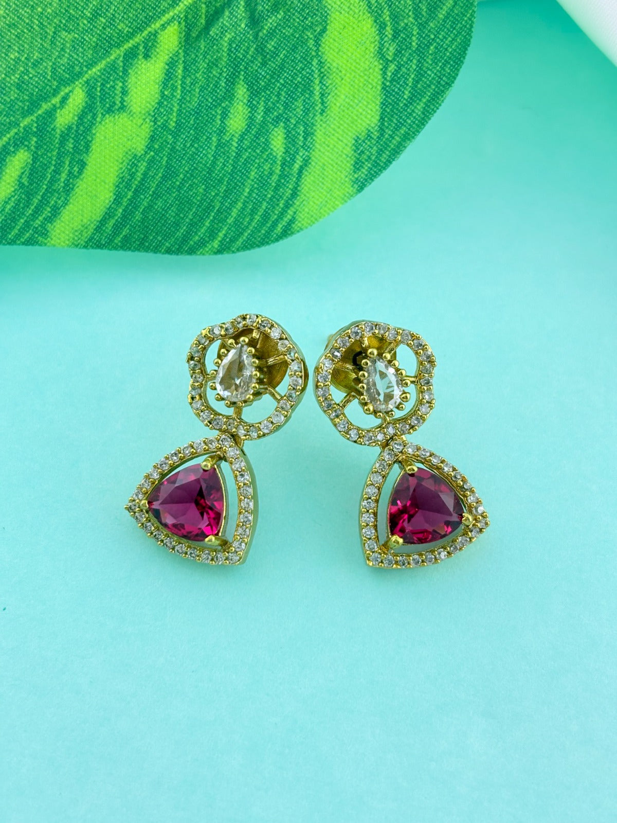 Manju warrior inspired Hasli Neckset- Premium antique finish adorned with Ad stones