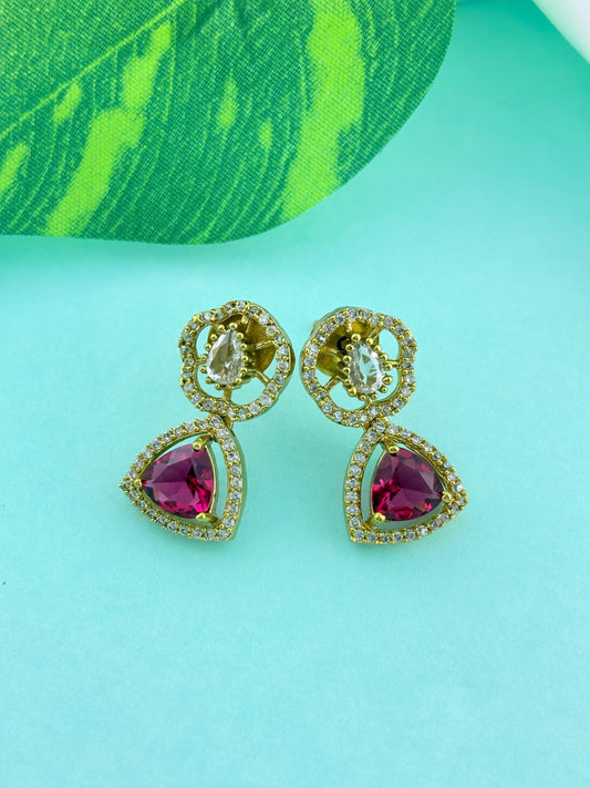 Manju warrior inspired Hasli Neckset- Premium antique finish adorned with Ad stones