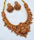 Antique Polish Lakshmi Choker - NTZ158