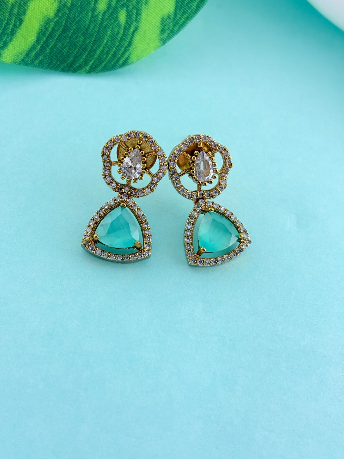 Manju warrior inspired Hasli Neckset- Premium antique finish adorned with Ad stones