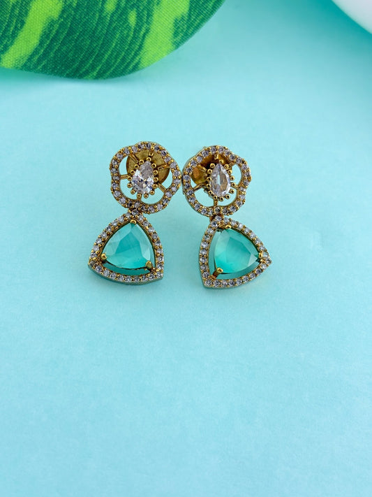 Manju warrior inspired Hasli Neckset- Premium antique finish adorned with Ad stones