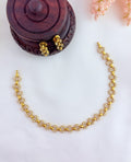 Fashion-forward design to elevate your style - Premium matte finish neckset beautifully crafted with AD stones