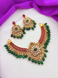 Elegant matte finish set crafted to enhance every ethnic outfit