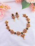 Beautiful AD neckset featuring detailed stonework and an elegant finish