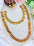 Traditional kaasu maalai combo set crafted with timeless coin motifs for rich heritage look