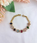 Premium matte finish Navaratna bracelet