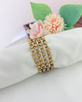 Premium matte finish bangle adorned with sparkling AD stones