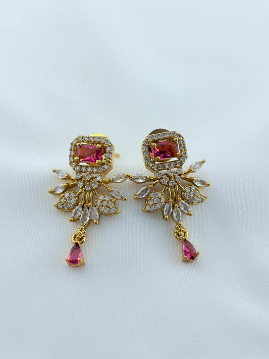 Premium matte finish neckset beautifully designed with pearls and stones