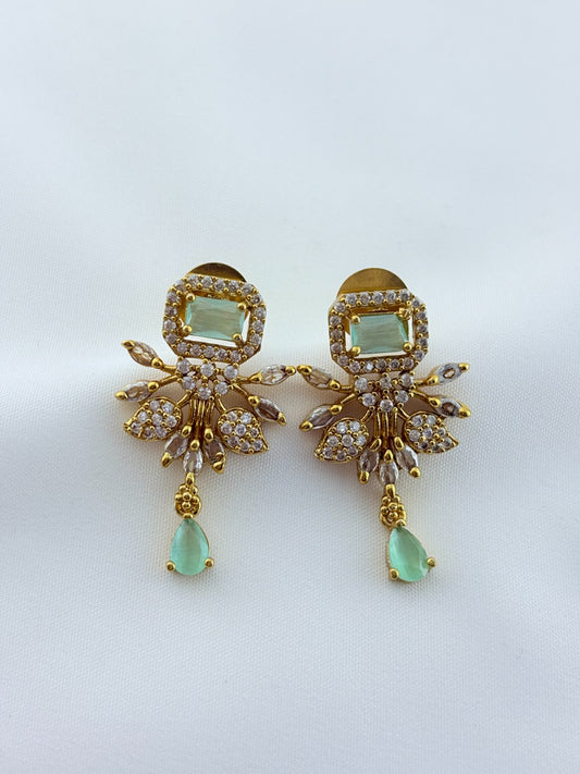 Premium matte finish neckset beautifully designed with pearls and stones