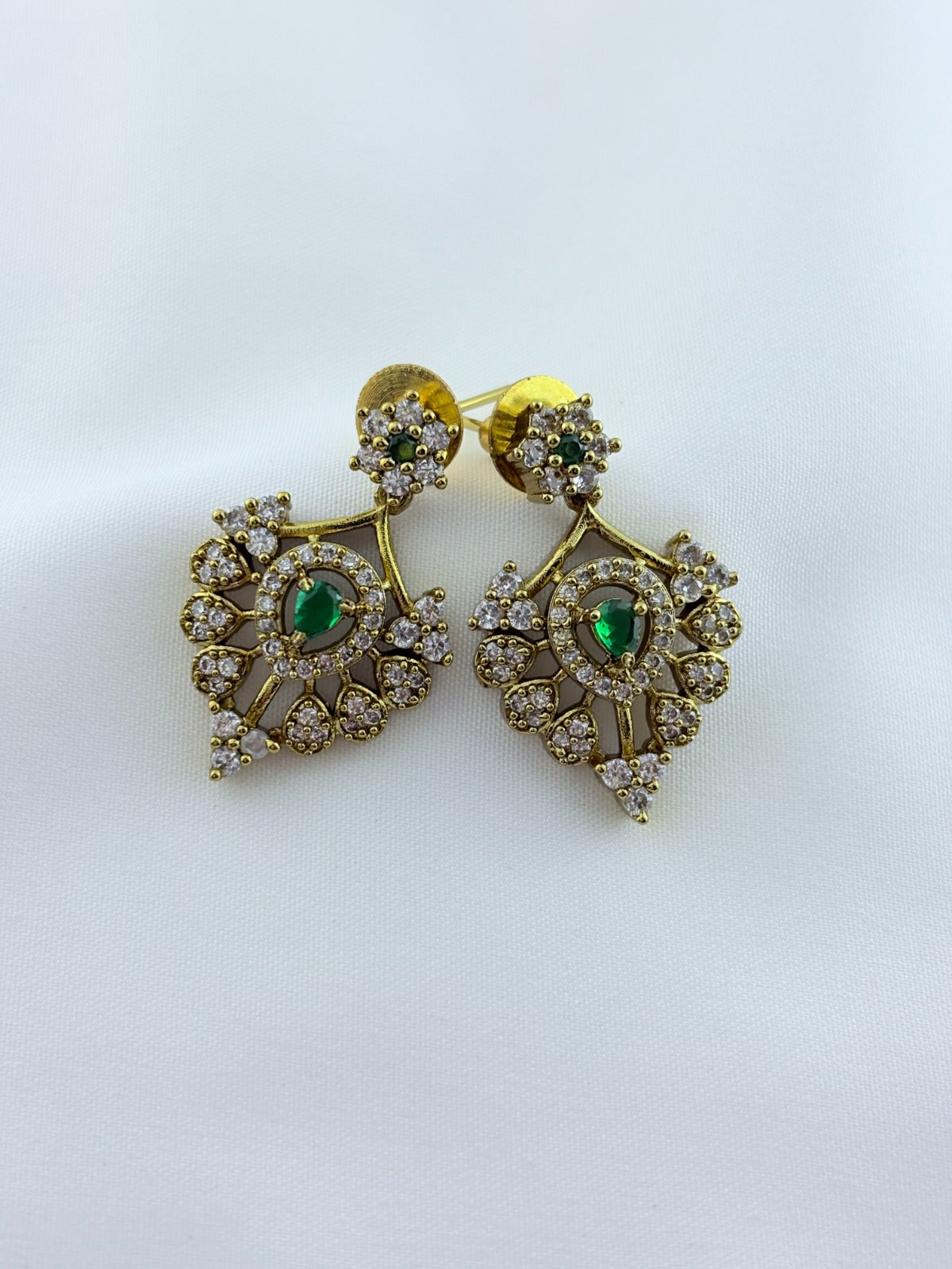 Timeless AD necklace crafted in premium matte texture with matching earrings